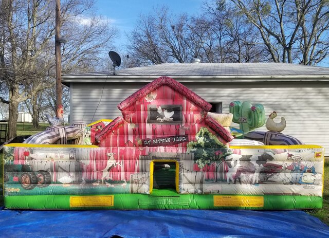 My Little Barn Toddler Play Yard