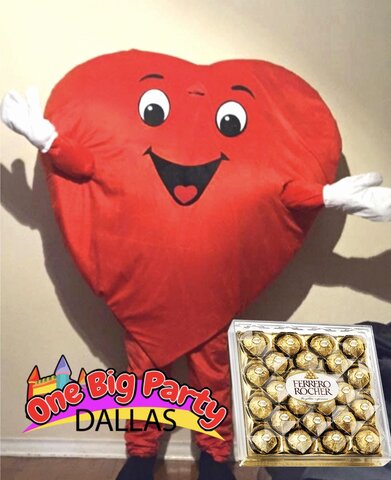  Heart-A-Gram with Ferrero Chocolates.