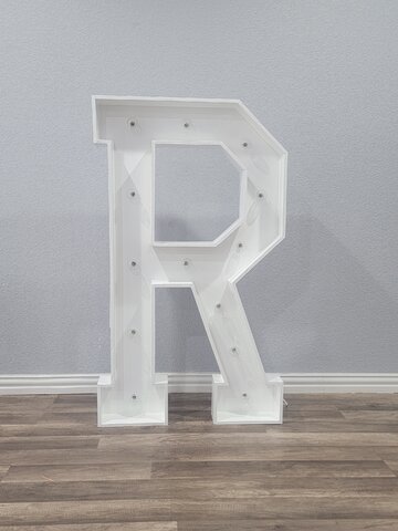 Marquee Letter - R