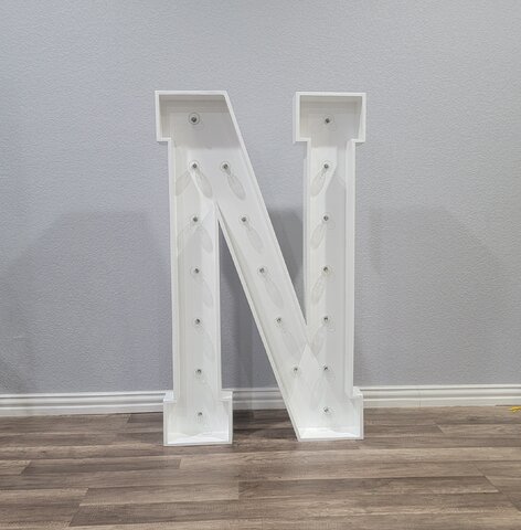 Marquee Letter - N