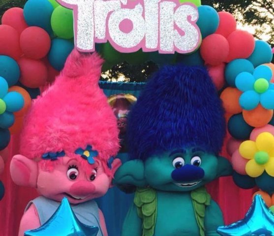 Pink & Blue Troll Rental