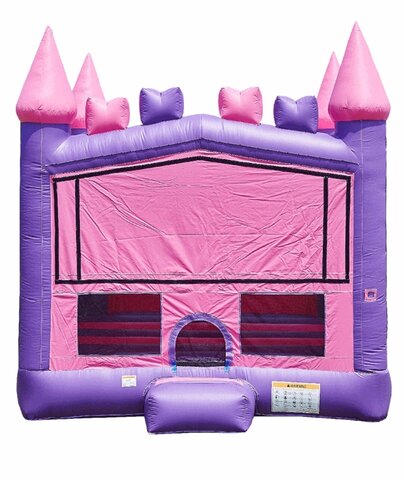 Pink and Purple Bounce House 