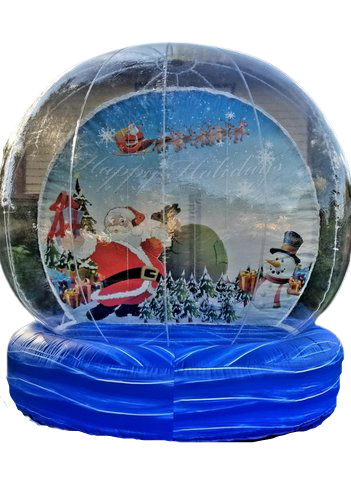 Inflatable Snow Globe Photo Prop