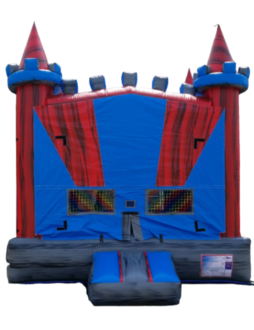 Blue / Red Castle Bounce House