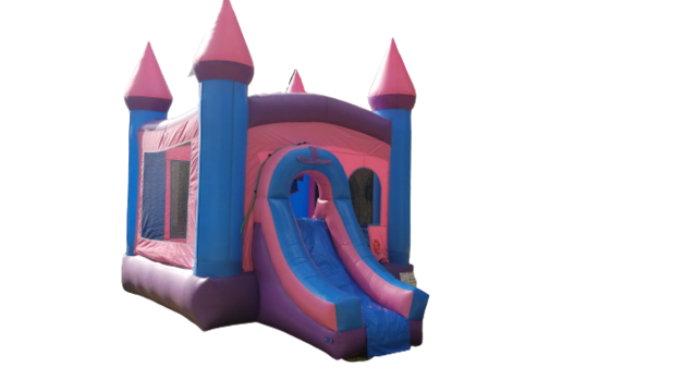 Pink and Blue Castle Combo