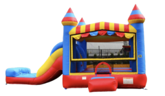 Circus Bounce House with Slide 