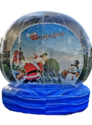 Inflatable Snow Globe Photo Prop