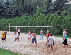 Sports Theme Volleyball & Badminton