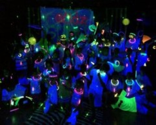 neon party theme