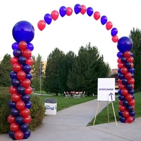 Entrance - Balloon Archway 