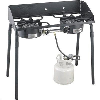 Grill - Double Burner  - Gas Propane - Outdoor Stove Grill
