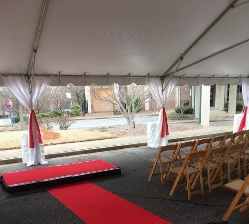 Tents - Red Carpet and Stage