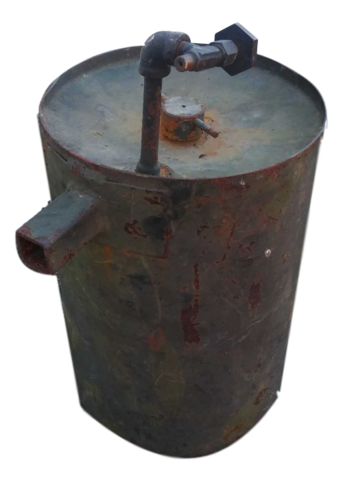 Military Theme Party - Prop - Can - Rusty with Spout