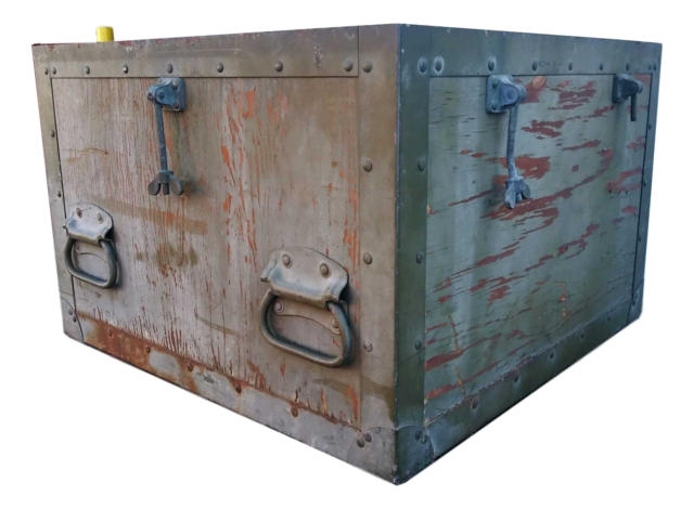 Military Theme Party - Prop - Military Storage Container