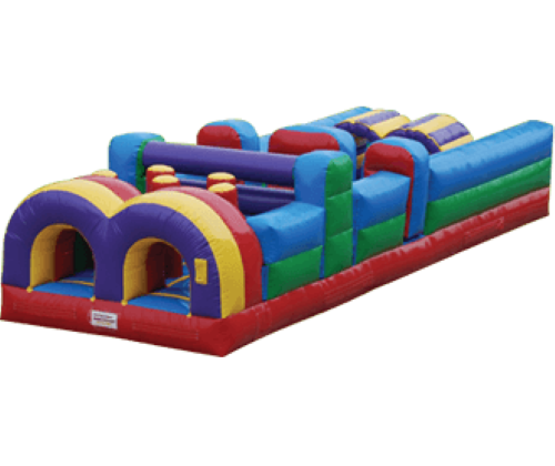 Inflatables - Obstacle Course - 30 foot Obstacle Extreme - Vertical Collection