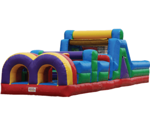 Inflatables - Obstacle Course - 40 foot Obstacle Extreme - Vertical Collection