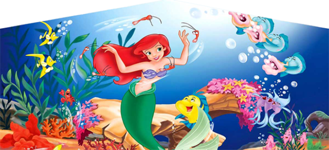 Art Panels - Disney's Little Mermaid Velcro Banner