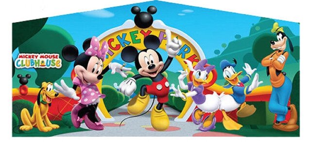 Art Panels - Disney's Mickey Mouse Playhouse Velcro Banner