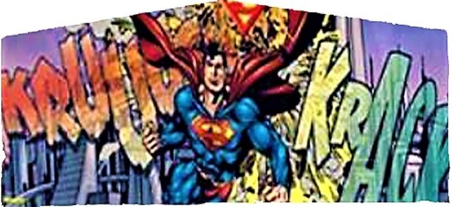 Art Panels - Superman - DC Comic -  Velcro Banner