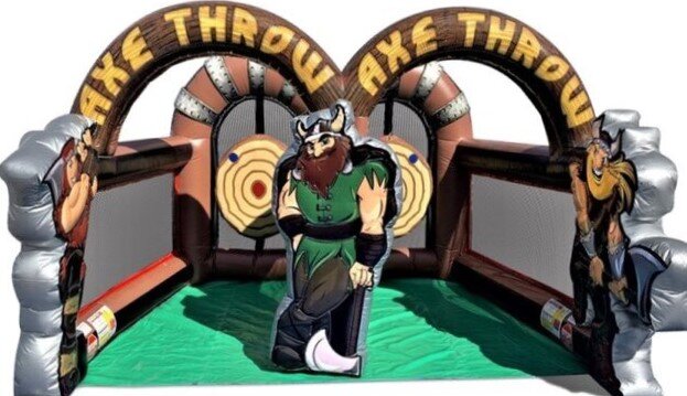 Inflatables - Viking Axe Throwing Game - Double