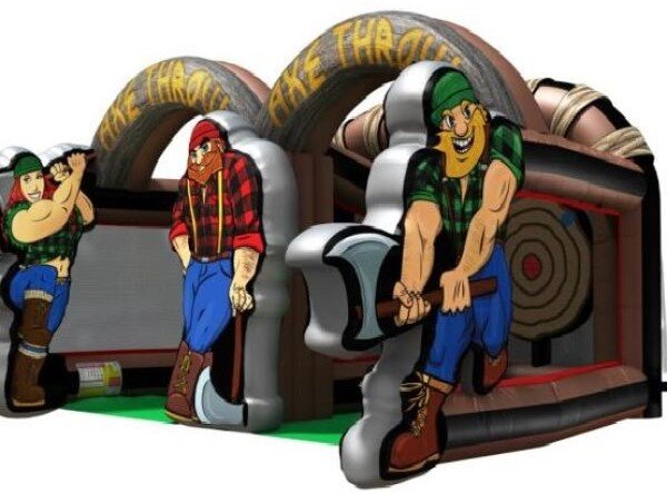 Inflatables - Lumberjack Axe Throwing Game - Double