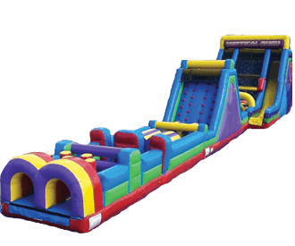 Inflatables - Obstacle Course - Vertical Flash - 100 feet