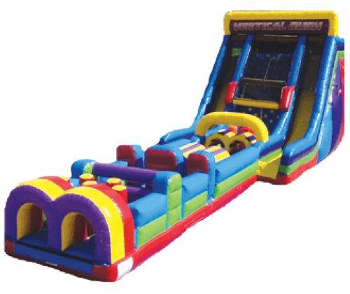 Inflatables - Obstacle Course - Vertical Slam - 60 feet