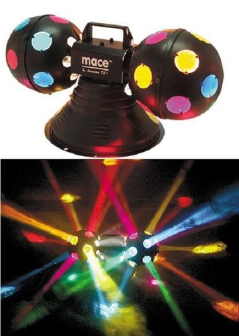 Sound and Lighting - Rotating Ball Lights