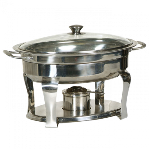 Catering -- 6 quart oval Chaffing Dish