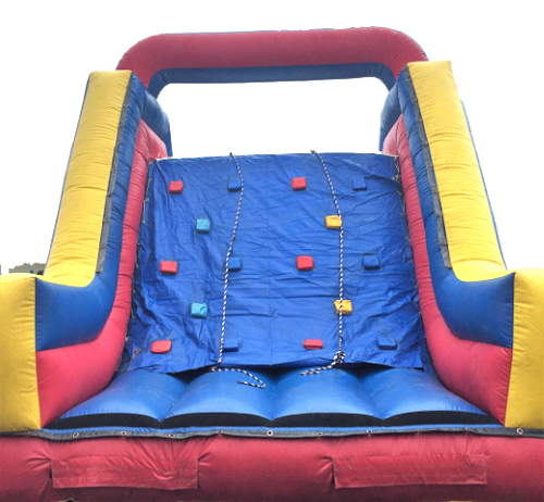 Inflatables - 18foot  Slide with Climbing Wall Combo