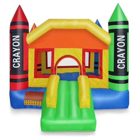 Inflatables - Bounce House - Toddler Crayon - Mini