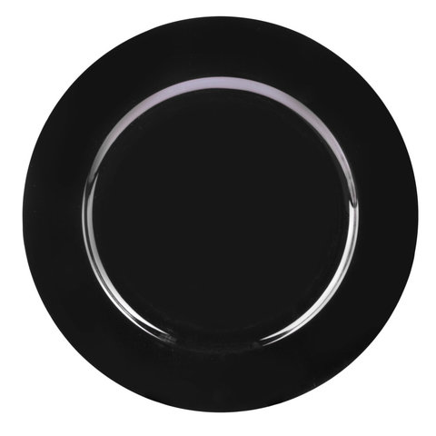 Catering Supplies - Charger - Black