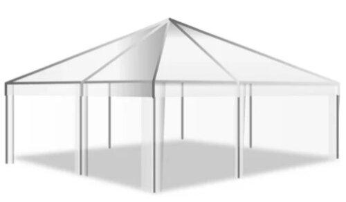 Tent - 30' x 30' Clear Top Constellation Tent