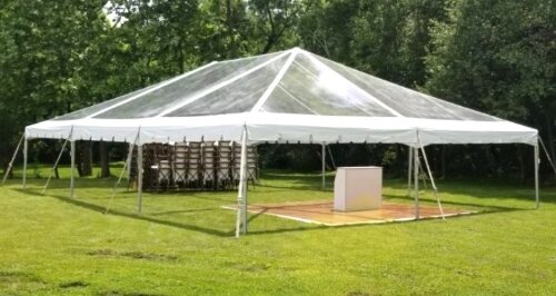 Tent - 30' x 40' Clear Top Constellation Tent