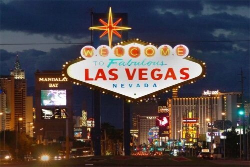 Backdrop - Las Vegas Sign - Casino 