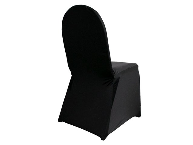 Chair Covers - Spandex - Black