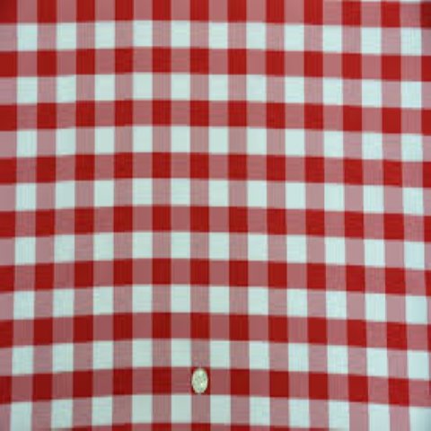 Napkin - Red & White Checkered Poly Napkins