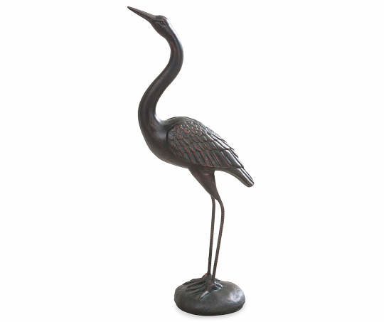 Garden Crane with Head Up - animal