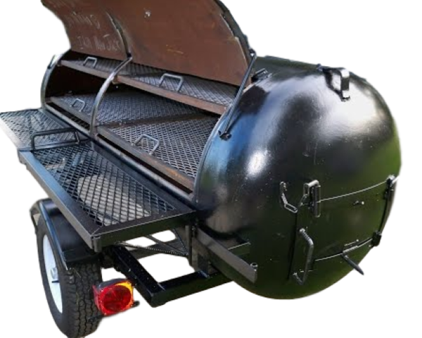 Charcoal Barbecue Grill on Wheels Rental