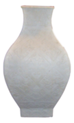 3' Tall White Urn