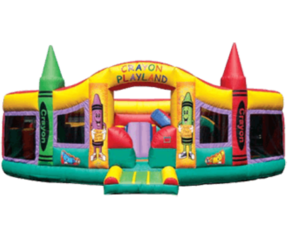 Toddler Crayon Playland Obstacle Course