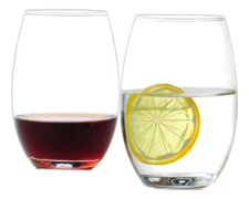 Beverage Glass - 14 oz Stemless Wine