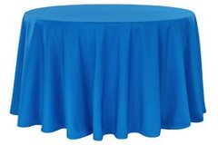 90" Poly Royal Blue Tablecloth