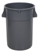 55 gallon Black Garbage Can