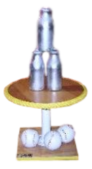 Milk Bottle Knock Down Game