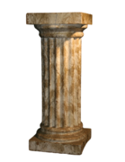 Rustic Pedestal 