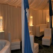 VIP Lounge Seating - All White Furniture