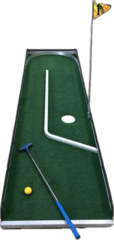 Single Hole Miniature Putt Putt Golf Course