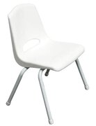 Children's Stackable Chairs - White