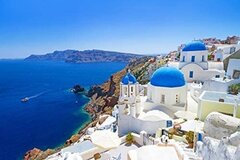 Greece Backdrop